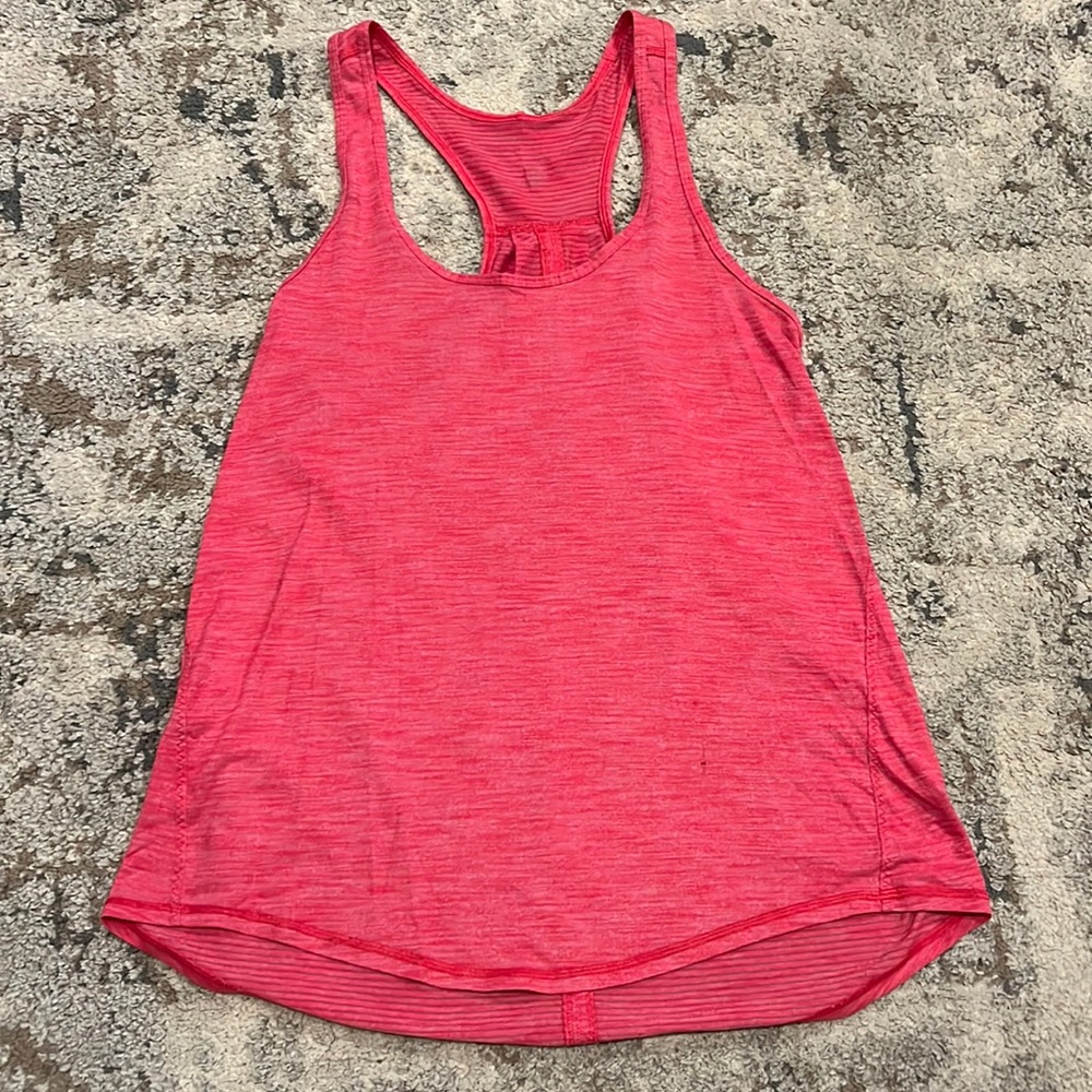 Lululemon pink racer back